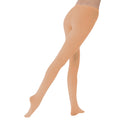 Leichte Sonnenbräune - Back - Silky Damen Ballett-Strumpfhosen mit variabler Fußöffnung