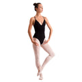 Leichte Sonnenbräune - Front - Silky Dance - "High Performance" Ballettstrumpfhosen mit wandelbarer Spitze für Damen