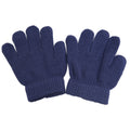 Marineblau - Front - Kinderhandschuhe "Magic Gloves" für den Winter