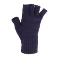Marineblau - Back - FLOSO Damen Handschuhe, fingerlos