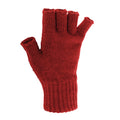 Rot - Back - FLOSO Damen Handschuhe, fingerlos