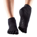 Schwarz - Side - Toesox - Zehensocken für Damen