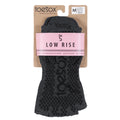 Schwarz - Lifestyle - Toesox - Halbzehen-Socken für Damen