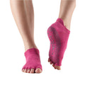 Himbeere - Front - Toesox - Halbzehen-Socken für Damen
