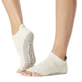 Hafer - Front - Toesox - Halbzehen-Socken für Damen
