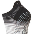 Schwarz - Side - Toesox - "Static" Halbzehen-Socken für Damen