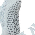 Grau - Side - Toesox - "Elle" Halbzehen-Socken für Damen