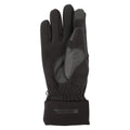 Schwarz - Back - Mountain Warehouse - Damen Touchscreen-Handschuhe, Softshell