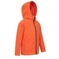 Orange - Lifestyle - Mountain Warehouse - "Snowdonia" Hoodie mit durchgehendem Reißverschluss für Kinder
