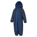 Marineblau - Side - Mountain Warehouse - "Spright" Regenanzug für Kinder