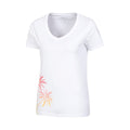 Weiß - Back - Mountain Warehouse - T-Shirt V-Ausschnitt für Damen
