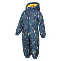 Mitternachtsblau - Side - Mountain Warehouse - "Spright" Regenanzug für Kinder