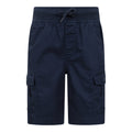 Marineblau - Front - Mountain Warehouse - Cargo-Shorts für Kinder