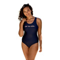 Marineblau - Side - Animal - "Zaley Core" Badeanzug für Damen