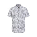 Weiß - Front - Mountain Warehouse - "Tropical" Hemd für Herren