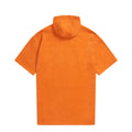 Orange - Back - Animal - "Gill" Poncho Baumwolle aus biologischem Anbau für Kinder