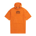 Orange - Front - Animal - "Gill" Poncho Baumwolle aus biologischem Anbau für Kinder