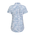 Blau - Back - Mountain Warehouse - "Coconut" Hemd für Damen  kurzärmlig
