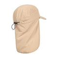 Beige - Pack Shot - Mountain Warehouse - Kappe mit Nackenschutz für Damen