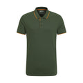 Grün - Front - Mountain Warehouse - "Lakeside II" Poloshirt für Herren