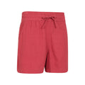 Burgunderrot - Side - Mountain Warehouse - Shorts für Damen - Sommer