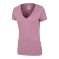 Pink - Back - Mountain Warehouse - "Vitality" T-Shirt V-Ausschnitt für Damen