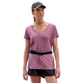 Pink - Lifestyle - Mountain Warehouse - "Vitality" T-Shirt V-Ausschnitt für Damen