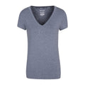 Marineblau - Front - Mountain Warehouse - "Vitality" T-Shirt V-Ausschnitt für Damen