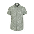 Grün - Front - Mountain Warehouse - Hemd Pflegeleicht für Herren