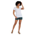 Weiß - Pack Shot - Mountain Warehouse - "Agra" T-Shirt Schnelltrockend für Damen