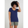 Marineblau - Front - Mountain Warehouse - "Agra" T-Shirt Schnelltrockend für Damen