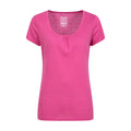Leuchtend Rosa - Front - Mountain Warehouse - "Agra" T-Shirt Schnelltrockend für Damen