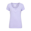 Flieder - Front - Mountain Warehouse - "Agra" T-Shirt Schnelltrockend für Damen