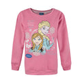 Pink - Front - Frozen - "Freezing Heart" Sweatshirt für Mädchen