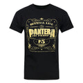 Schwarz - Front - Pantera Herren 101 Proof T-Shirt