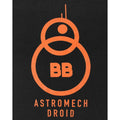 Schwarz - Lifestyle - Star Wars Herren The Force Awakens BB-8 Astromech Droid T-Shirt