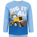 Blau - Back - JCB - "Dig It All" Schlafanzug mit langer Hose für Kinder