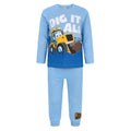 Blau - Front - JCB - "Dig It All" Schlafanzug mit langer Hose für Kinder