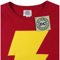 Rot - Side - Shazam Damen Logo T-Shirt