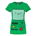 Grün - Front - Adventure Time Damen BMO T-Shirt