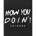 Schwarz - Lifestyle - Friends - "How You Doin?" T-Shirt für Damen