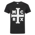Schwarz - Front - My Chemical Romance Herren T-Shirt mit Kreuz-Design