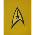 Gelb - Back - Star Trek offizielles Herren Command Uniform T-Shirt