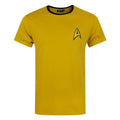Gelb - Front - Star Trek offizielles Herren Command Uniform T-Shirt