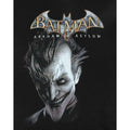 Schwarz - Side - Batman Damen Arkham Asylum Joker T-Shirt