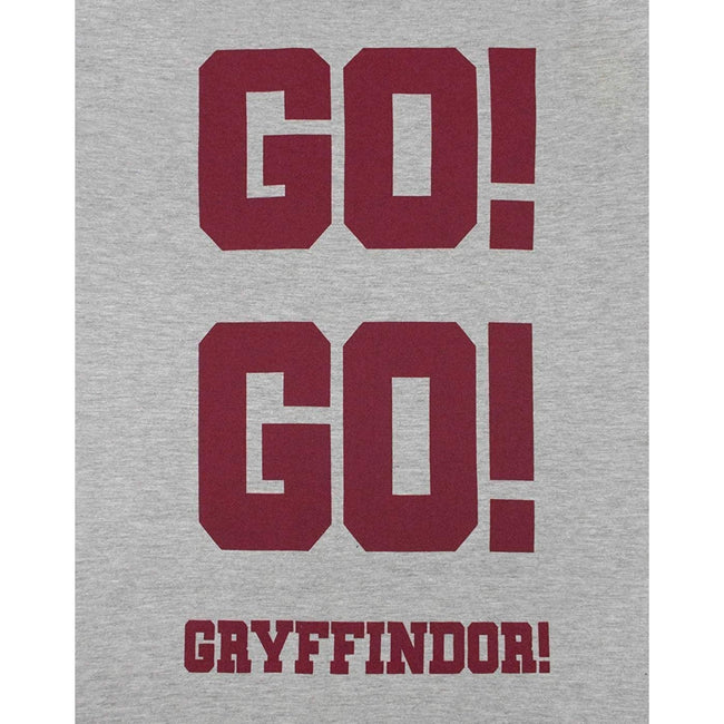 Grau-Kastanie - Lifestyle - Harry Potter offizielles Mädchen Gryffindor Quidditch Team Captain T-Shirt