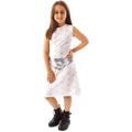 Weiß - Back - Star Wars - Kostüm-Kleid für Mädchen