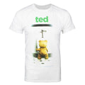 Weiß - Front - Ted offizielles Herren Bathroom T-Shirt