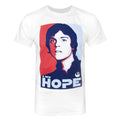 Weiß - Front - Star Wars offizielles Herren Luke Skywalker A New Hope T-Shirt