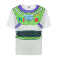 Weiß - Front - Disney Jungen Toy Story Buzz Lightyear Kostüm T-Shirt